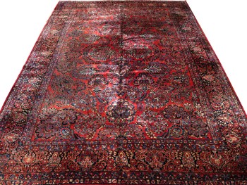 10 x 14.7 Ant. Sarouk J2811*