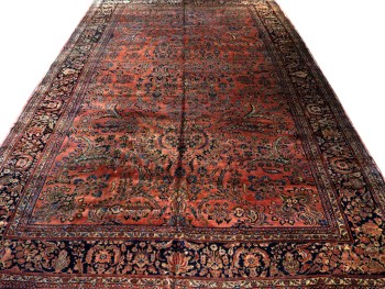 11.4 x 19.3 Ant. Sarouk J307*