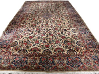 11.8 x 21.3 Ant. Kerman Lavar J629*