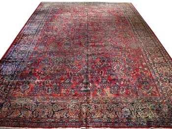 12 x 17.6 Ant. Sarouk J2610*