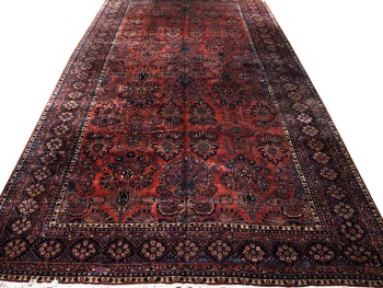 12 x 23.5 Ant. Sarouk J346*