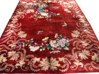 9.11 X 13.6 Chinese Art Deco J2913