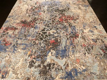 8.1 x 10.2 Indo Ikat M326-24