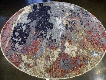 8.1 x 8.3 Indo Ikats M488-24