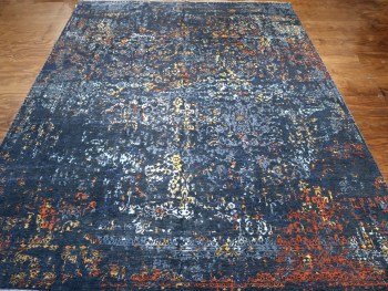 10.2 x 14.1 Indo Ikat M748-24