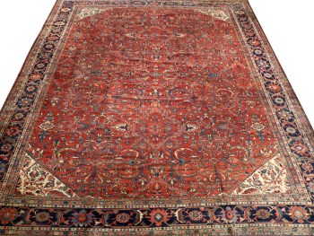 11.3 x 14 Persian Sultanabad J532